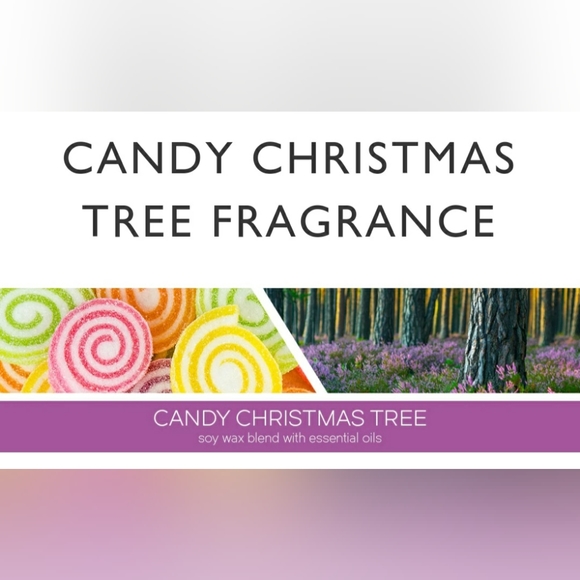 Goose Creek CANDY CHRISTMAS TREE Large 3-Wick Candle, 14.5 oz - Picture 5 of 5